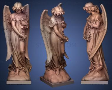 3D модель Кладбищенский Ангел (STL)